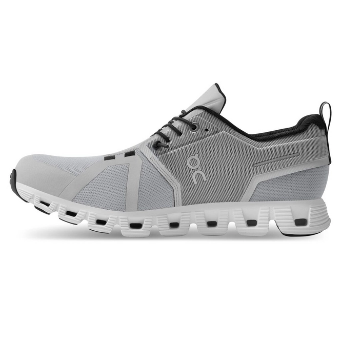 Sneaker On Running Women Cloud 5 Waterproof Glacier White Outdoorsupply